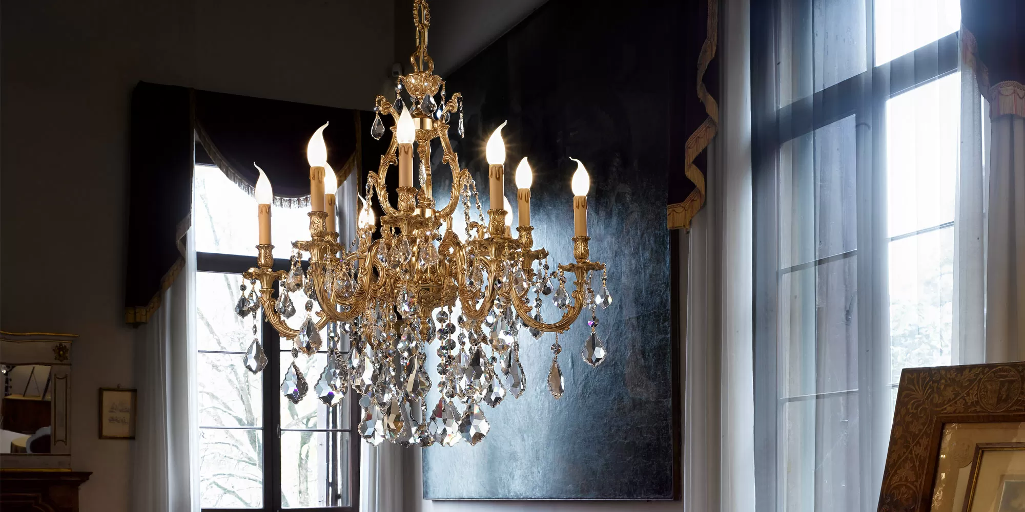 090/6+3-SH/P - Ashford - Classic Collections - Possoni Illuminazione - 