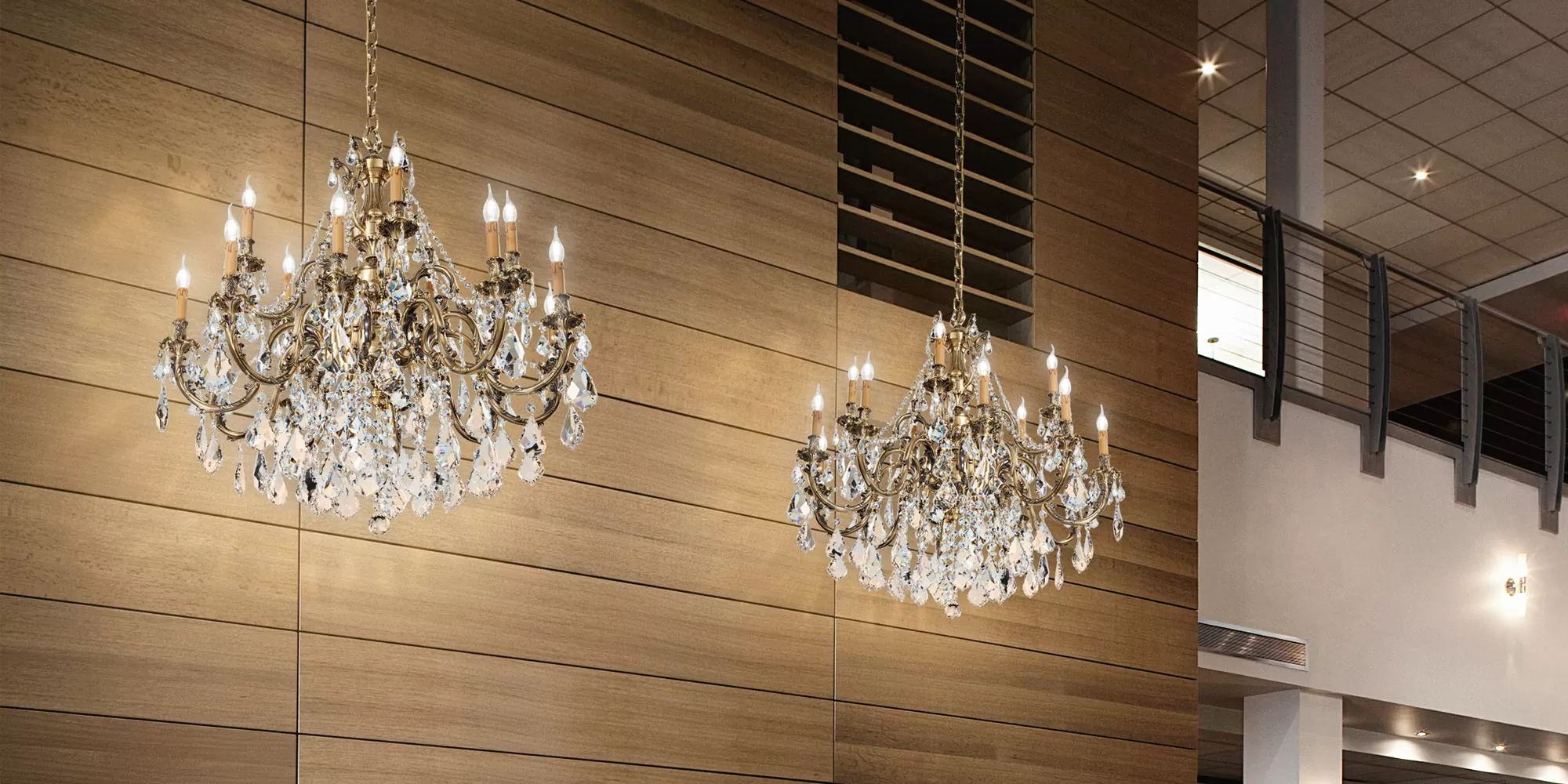 Glossy satin chandelier 090/10 + 5-SH/P - Ashford | Suspension | Lighting | Possoni