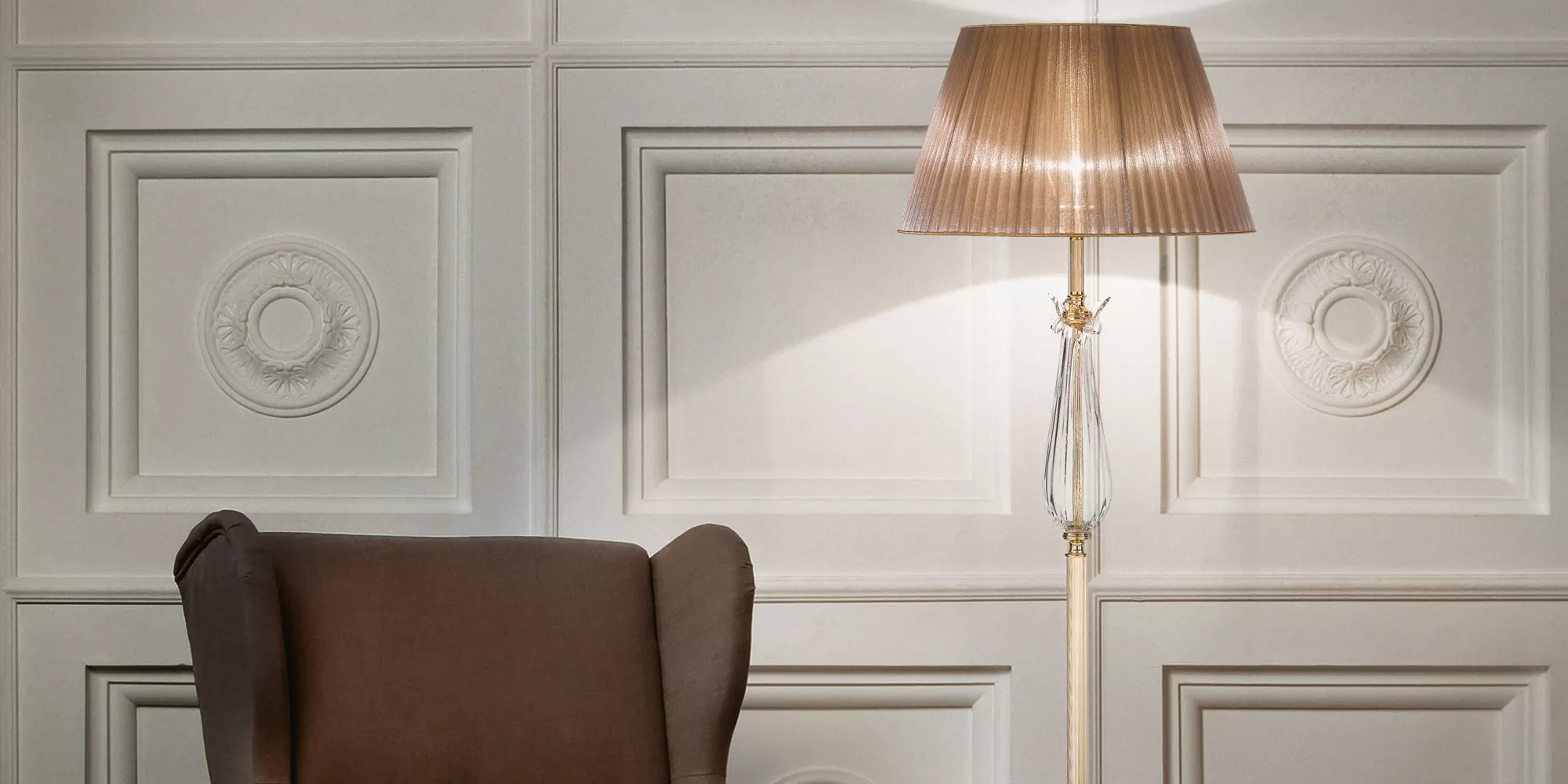 Applique oro zecchino 269/P - Valentina | Terra | Illuminazione | Possoni