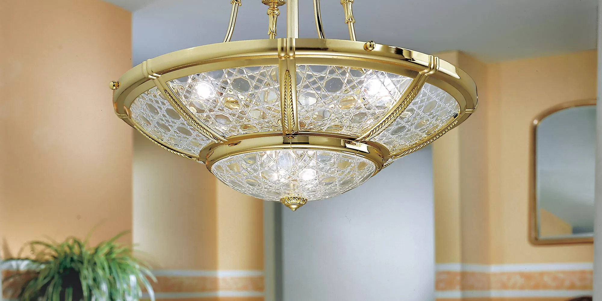 1898/6-C - C Crystal Glass - Giotto - Classic Collections - Possoni Illuminazione - 