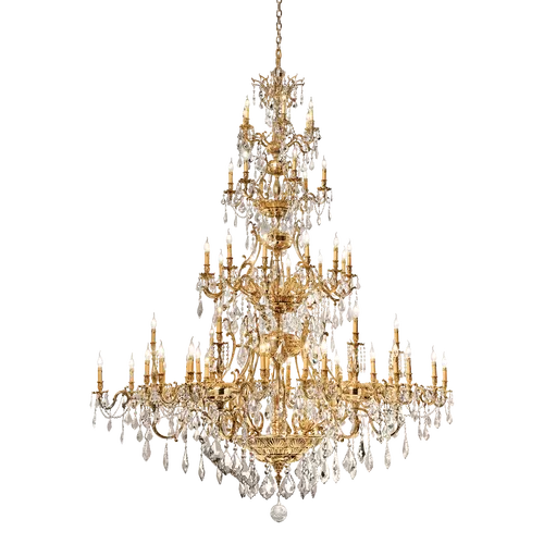 French gold chandelier 093/60-SH / P - Versailles | Suspension | Lighting | Possoni