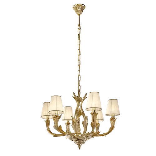 French gold chandelier 330/6-P - Sibilla | Wall | Lighting | Possoni