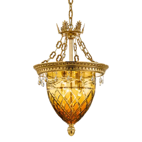 Gradient pure gold chandelier 4300 / SG-SH - Edgard | Suspension | Lighting | Possoni