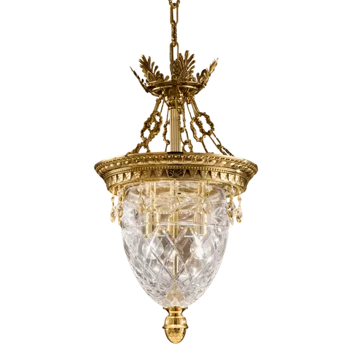 Gradient pure gold chandelier 4300/SP - Edgard | Suspension | Lighting | Possoni