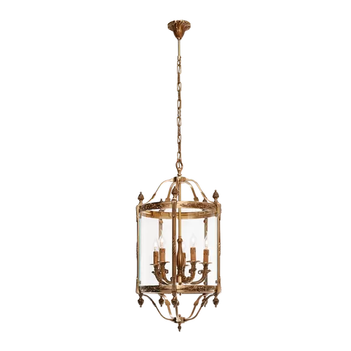 French Gold Lantern 450 / 5T - Emily | Suspension | Lighting | Possoni