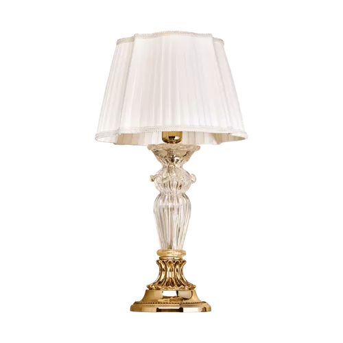 Lampada tavolo oro zecchino sfumato 4795/LP - Charlotte | Tavolo | Illuminazione | Possoni