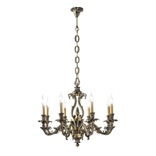 Lampadario satinato 798/8 - Caesar | Sospensione | Illuminazione | Possoni