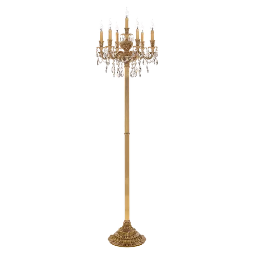 Gradient pure gold floor lamp 798 / P6 + 1-SH / G - Caesar | Earth | Lighting | Possoni