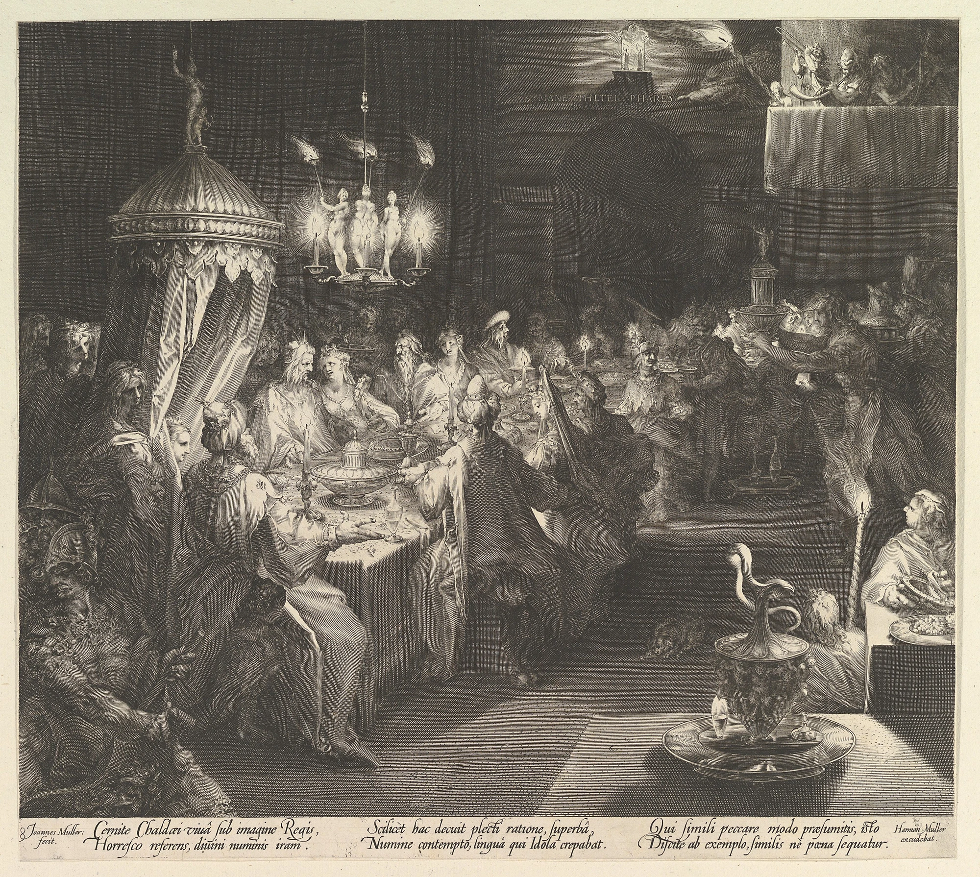 Belshazzar Feast, ca. 1598 Credits: The MET