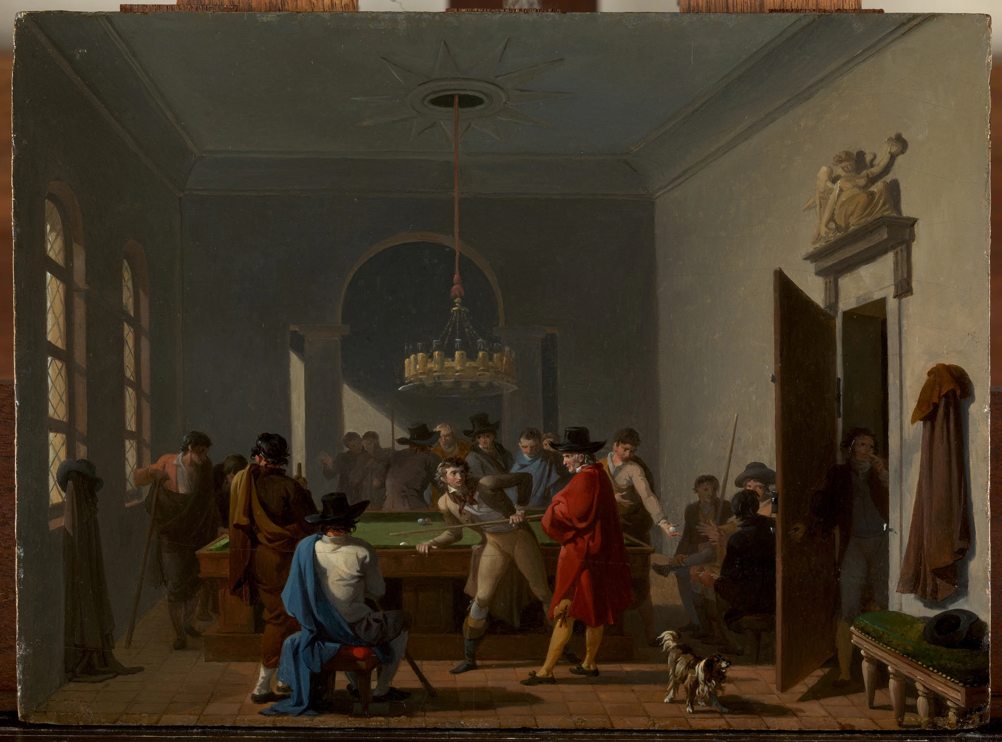 The Billiard Room, Nicolas Antoine Taunay (1810) Credits: The MET